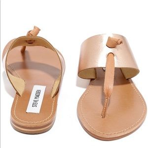 Steve Madden Women’s Gold Sandals